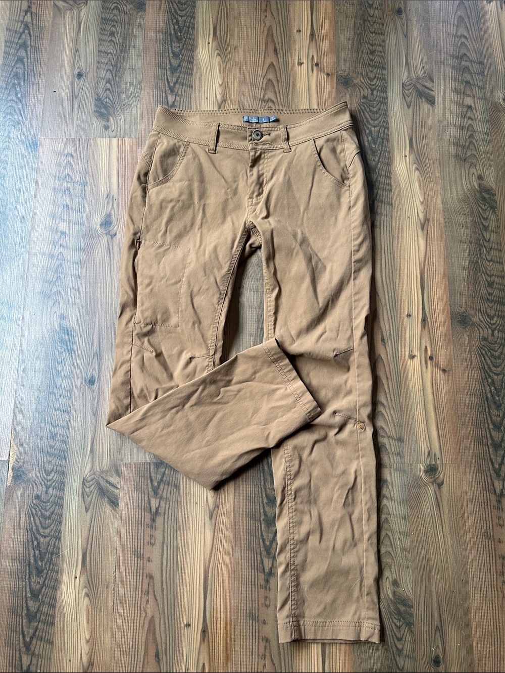 Prana Women's Tan Chino-Style Pants